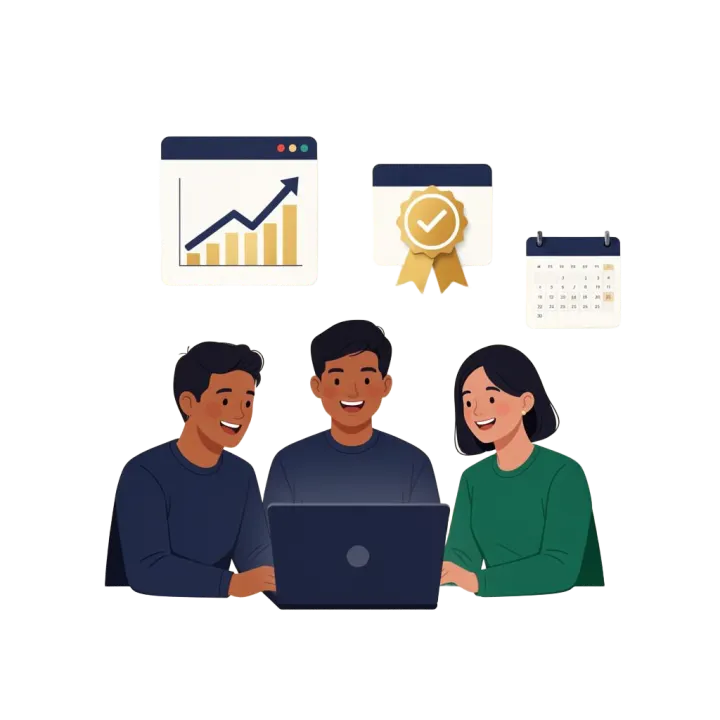 Tim PEOPLEPLUS membantu bisnis tumbuh
